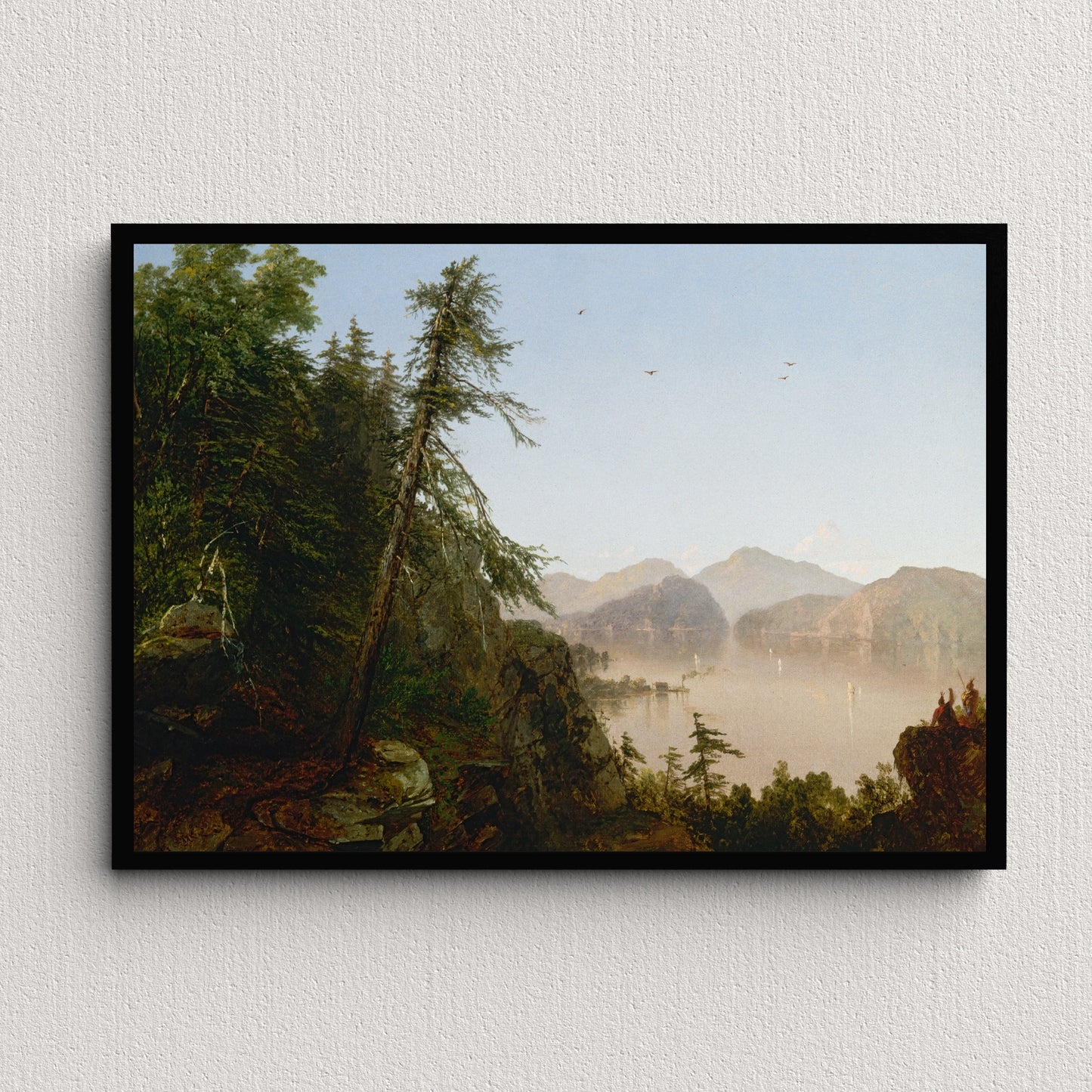 Along the Hudson (1852) | John Frederick Kensett