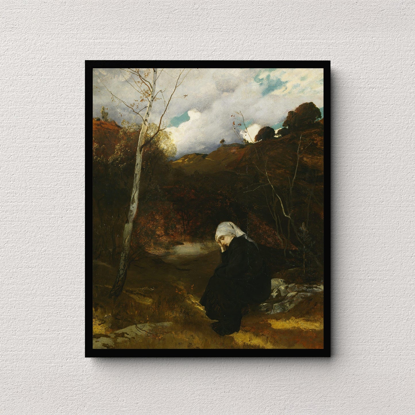 Andante. Autumn Evening at Ask (1879) | Eilif Peterssen