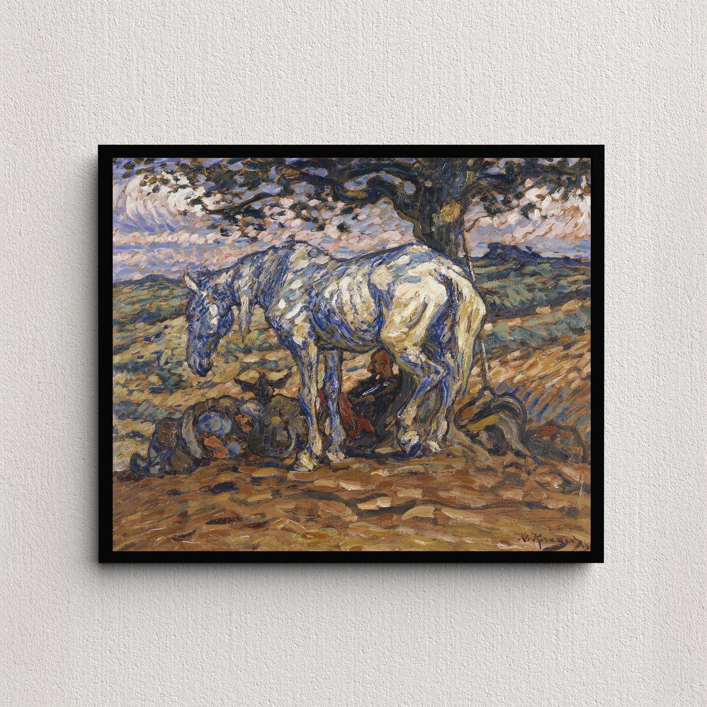 Don Quixote’s Horse Rocinante (1911) | Nils Kreuger