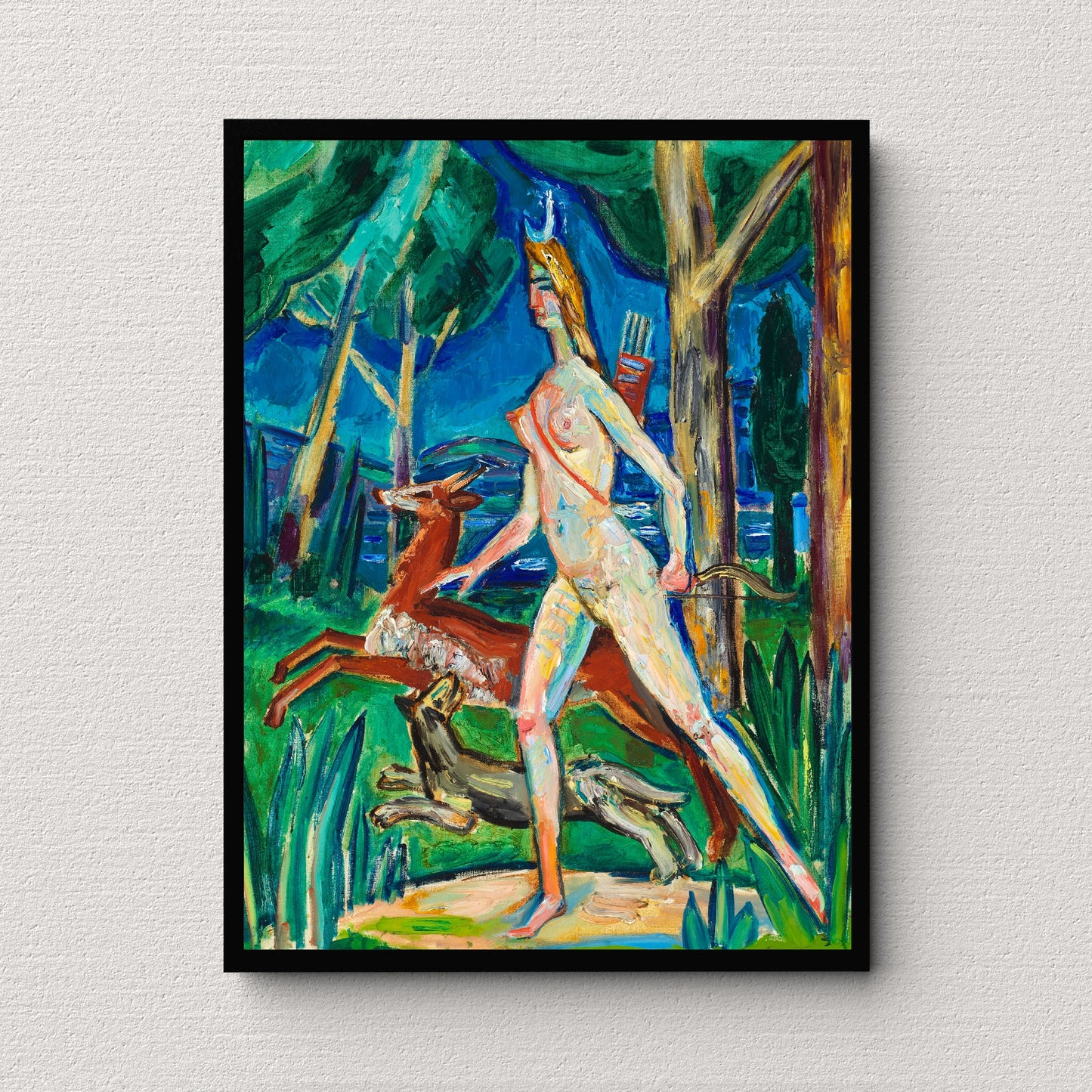 Diana in the Forest (1930) | Zygmunt Waliszewski