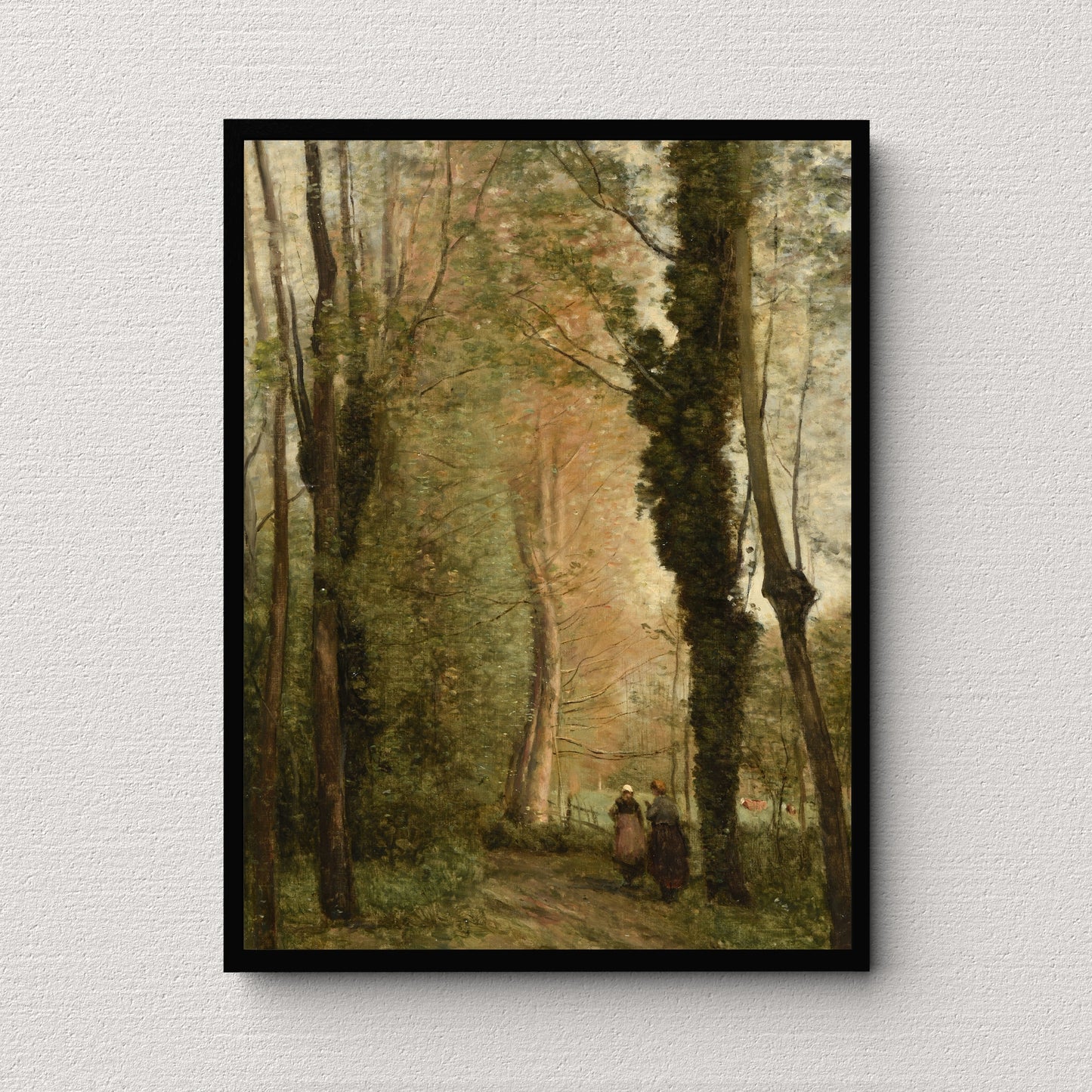A Path Under the Trees in Spring (1870) | Jean-Baptiste-Camille Corot