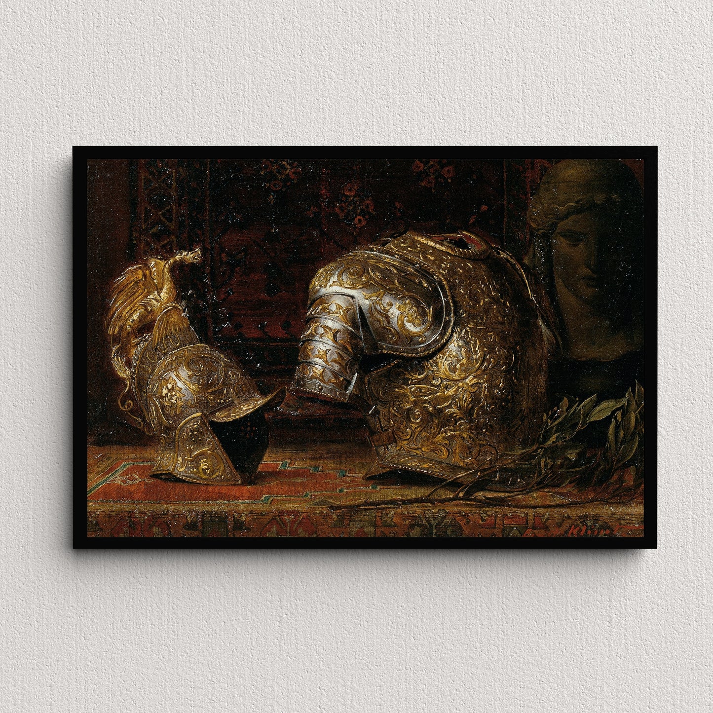 Still Life With Armor (1885) | Ernst Klimt