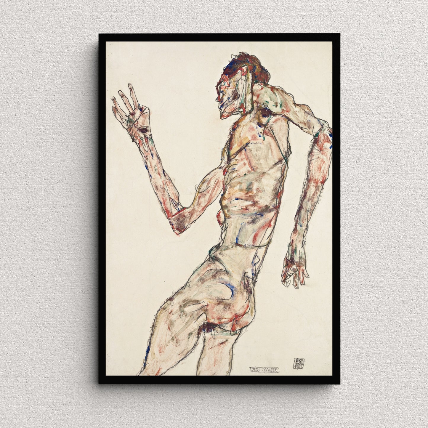 The Dancer (1913) | Egon Schiele