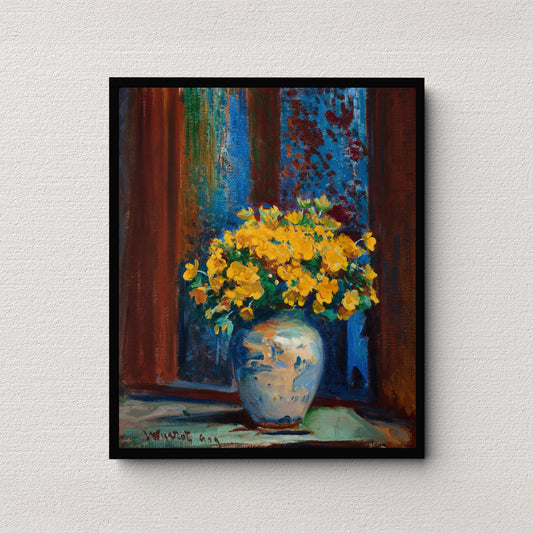 Marsh Marigolds (1909) | Leon Wyczółkowski
