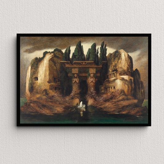 Toteninsel (Isle of the Dead) (1905) | Karl Wilhelm Diefenbach