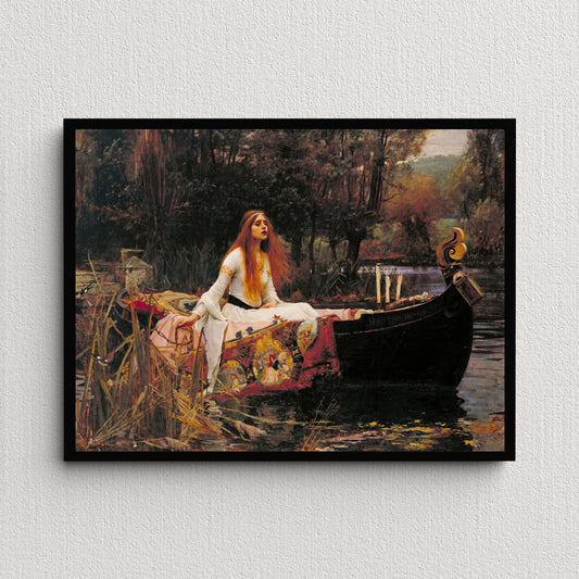 The Lady of Shalott (1888) | John William Waterhouse