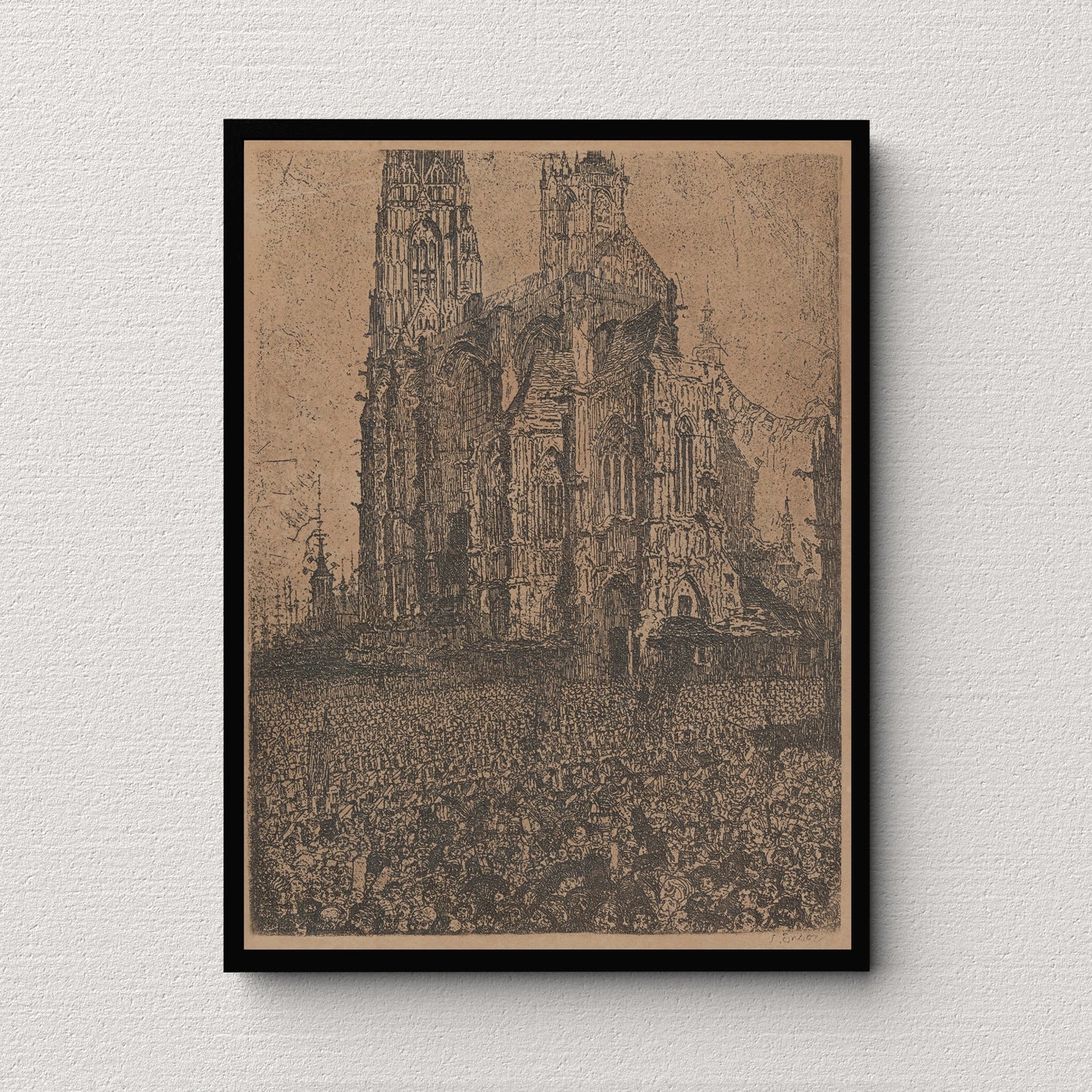 The Cathedral (1886) | James Ensor