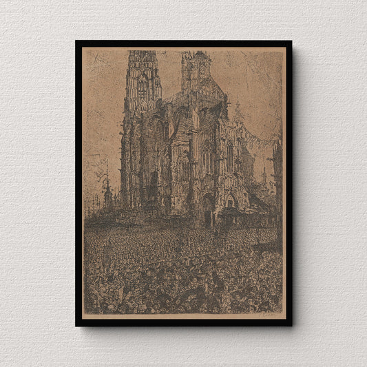 The Cathedral (1886) | James Ensor