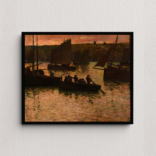 In the Port (1895) | Charles Cottet