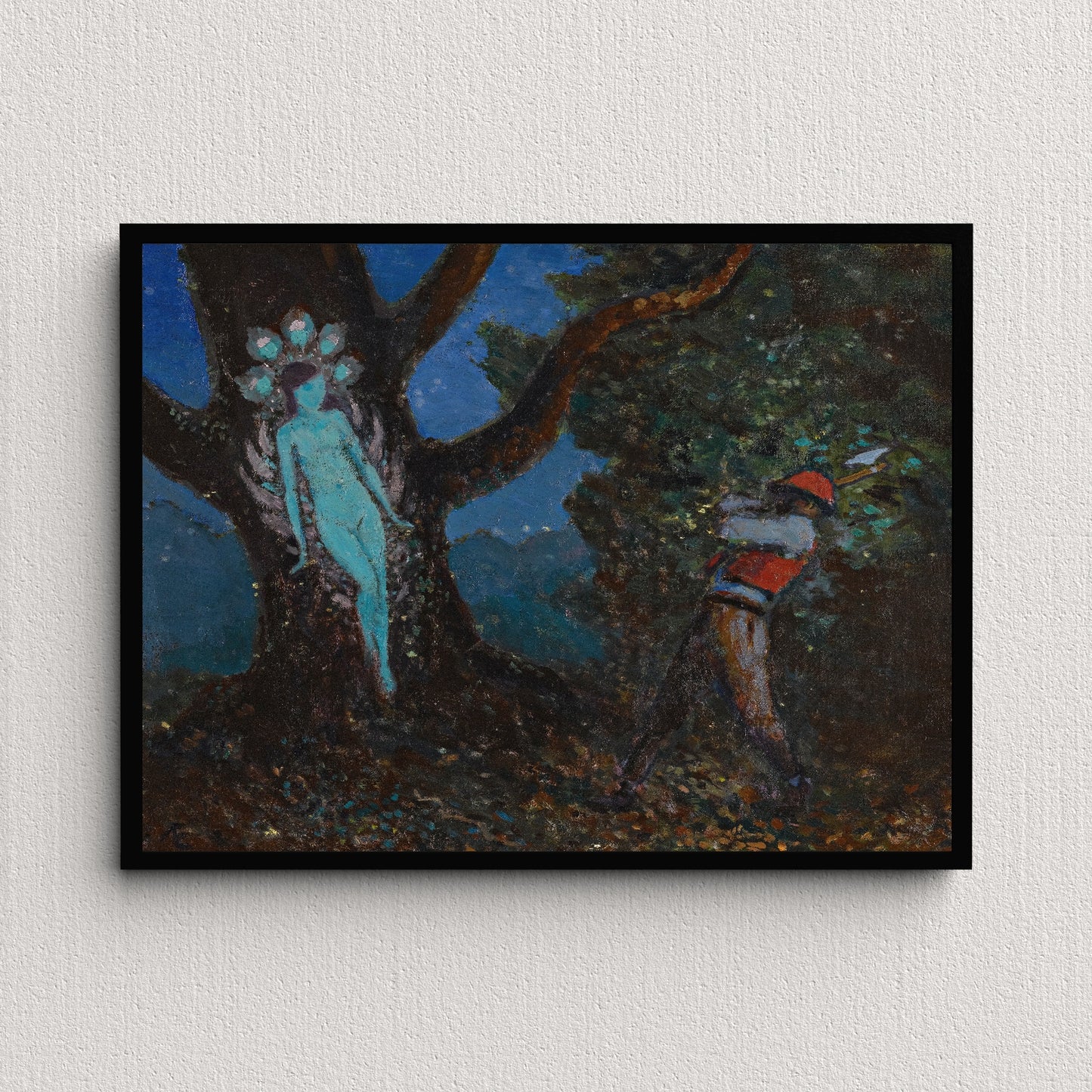 The Woodchopper and the Tree Spirit | George Russell