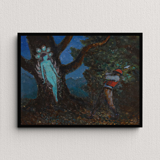 The Woodchopper and the Tree Spirit | George Russell