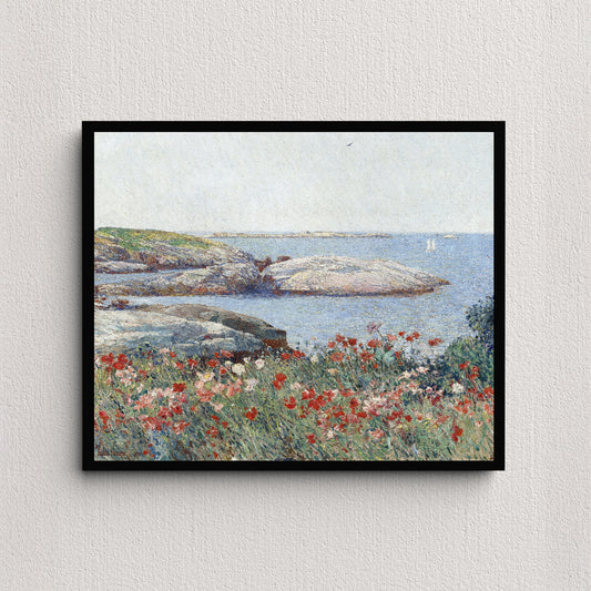 Poppies, Isles of Shoals (1891) | Childe Hassam