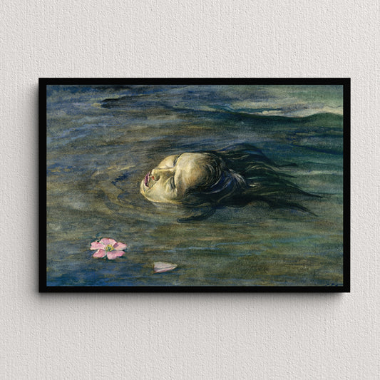The Strange Thing Little Kiosai Saw in the River (1897) | John La Farge