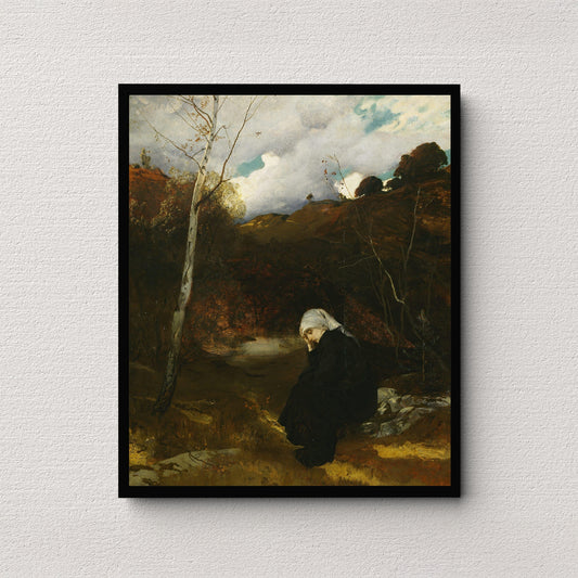 Andante. Autumn Evening at Ask (1879) | Eilif Peterssen