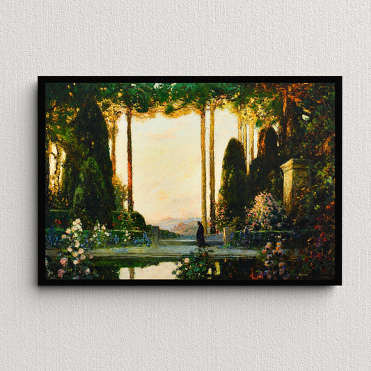 An Enchanted Garden (1923) | Thomas Edwin Mostyn