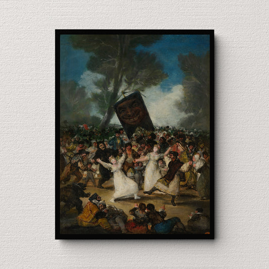 The Burial of the Sardine (1812) | Francisco Goya
