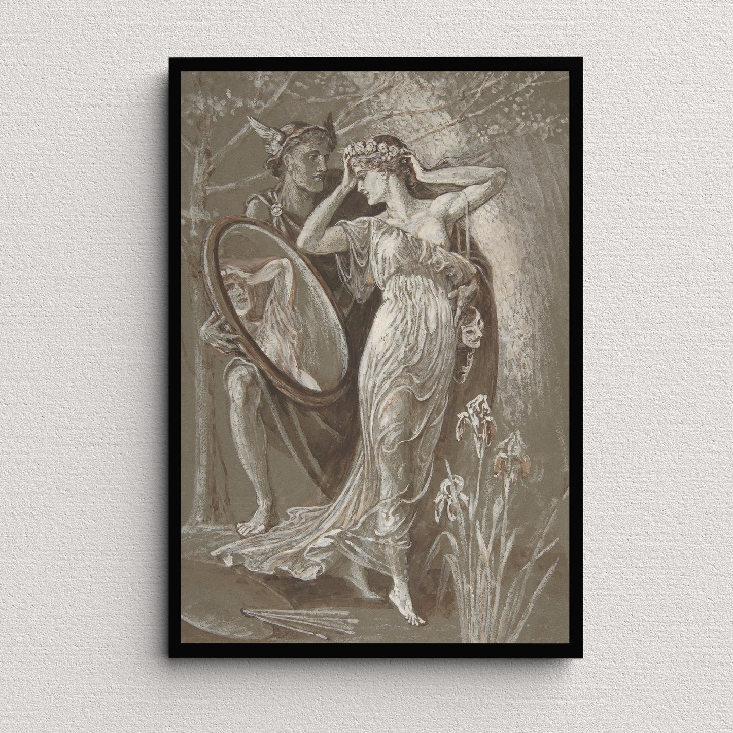 The Mirror of Venus (1890) | Walter Crane