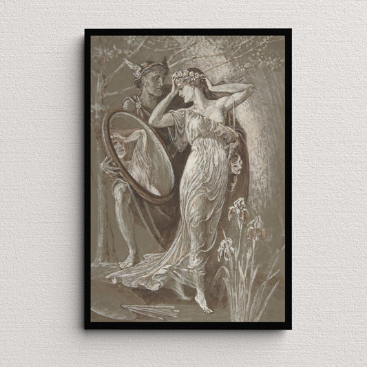 The Mirror of Venus (1890) | Walter Crane