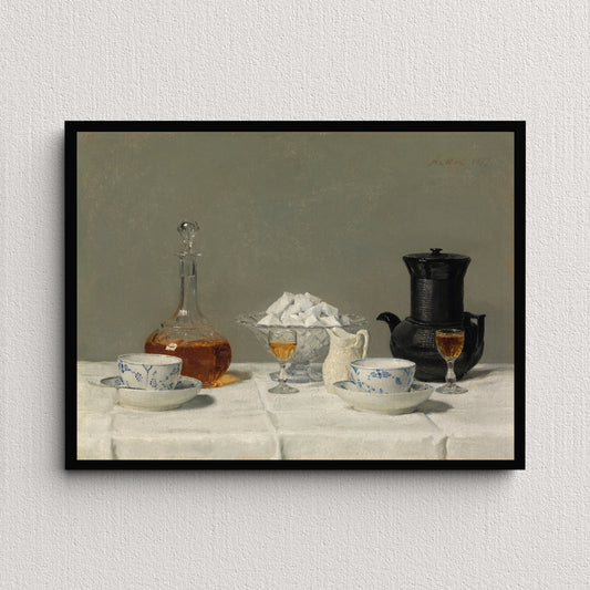 Still Life With Coffee (1877) | Albert Anker