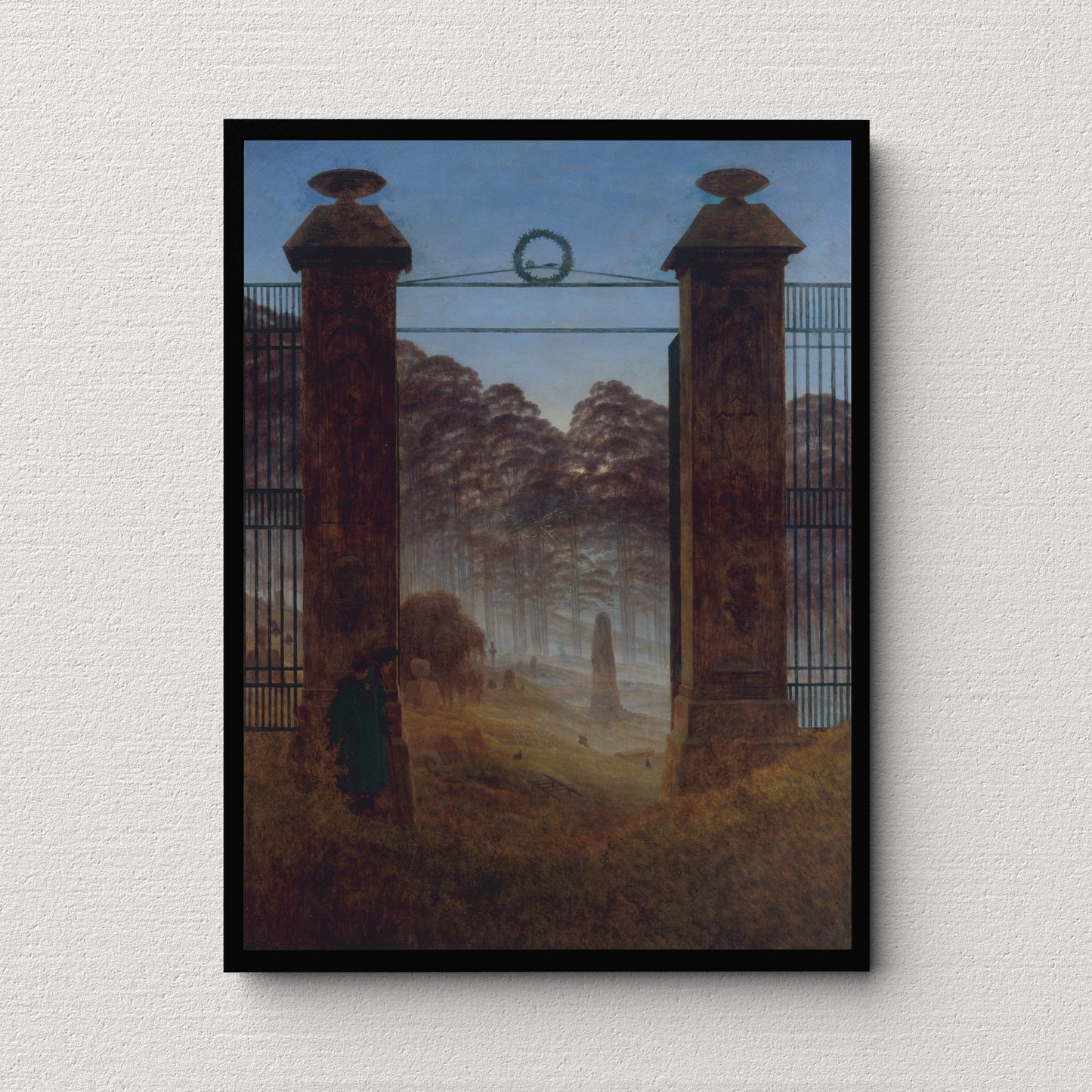 The Cemetery (1825) | Caspar David Friedrich