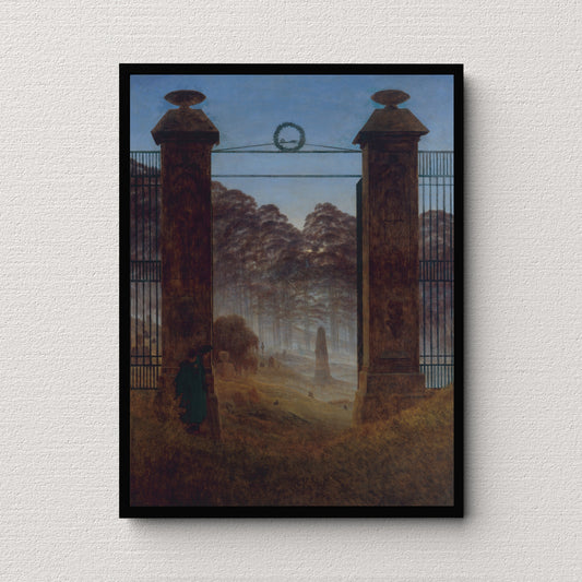 The Cemetery (1825) | Caspar David Friedrich