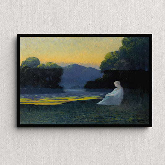 In the Evening’s Tranquility (1897) | Alphonse Osbert
