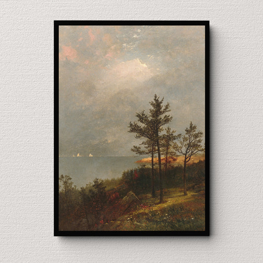 Gathering Storm on Long Island Sound (1872) | John Frederick Kensett