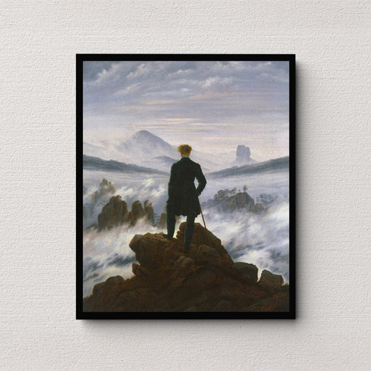 Wanderer Above the Sea of Fog (1818) | Caspar David Friedrich