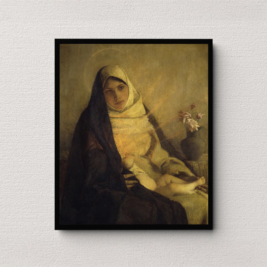 Madonna of the Rose (1885) | Pascal Dagnan-Bouveret