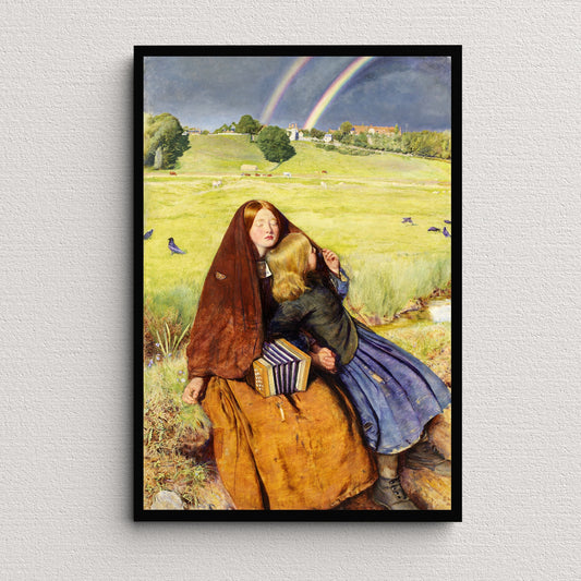 The Blind Girl (1856) | John Everett Millais