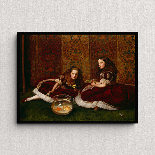 Leisure Hours (1864) | John Everett Millais