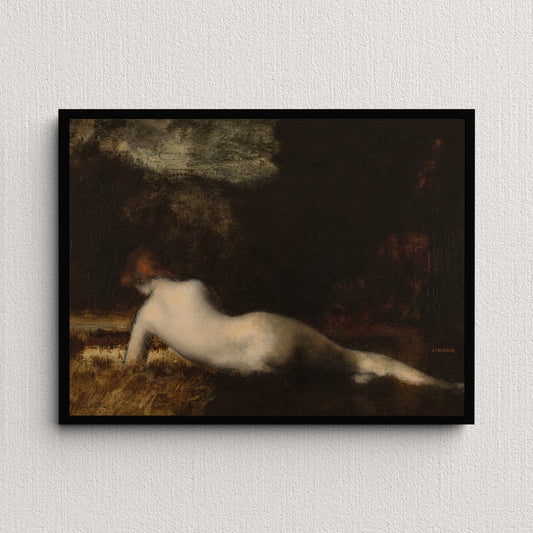 Lying Nymph (1887) | Jean-Jacques Henner