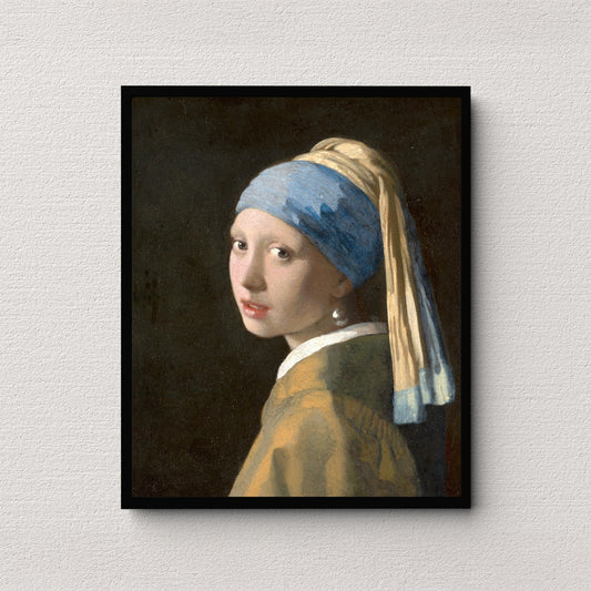 Girl with a Pearl Earring (1665) | Vermeer