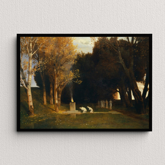 The Sacred Grove (1882) | Arnold Böcklin